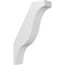 Ekena Millwork 6-in. W x 22-in. D x 34-in. H Funston Architectural Grade PVC Knee Brace BRCP06X22X34FST - alternate 1